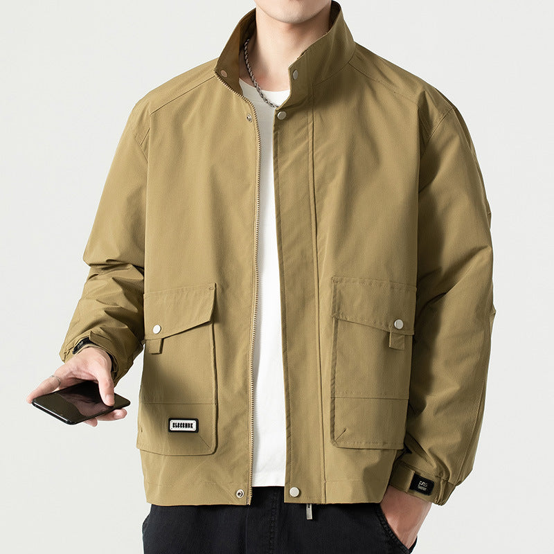 Fashion Brand Jacket Men's Coat Loose