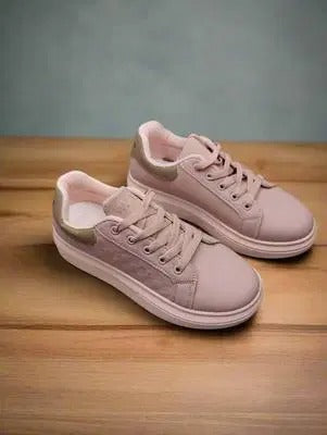 Women's Leather Casual Sneakers